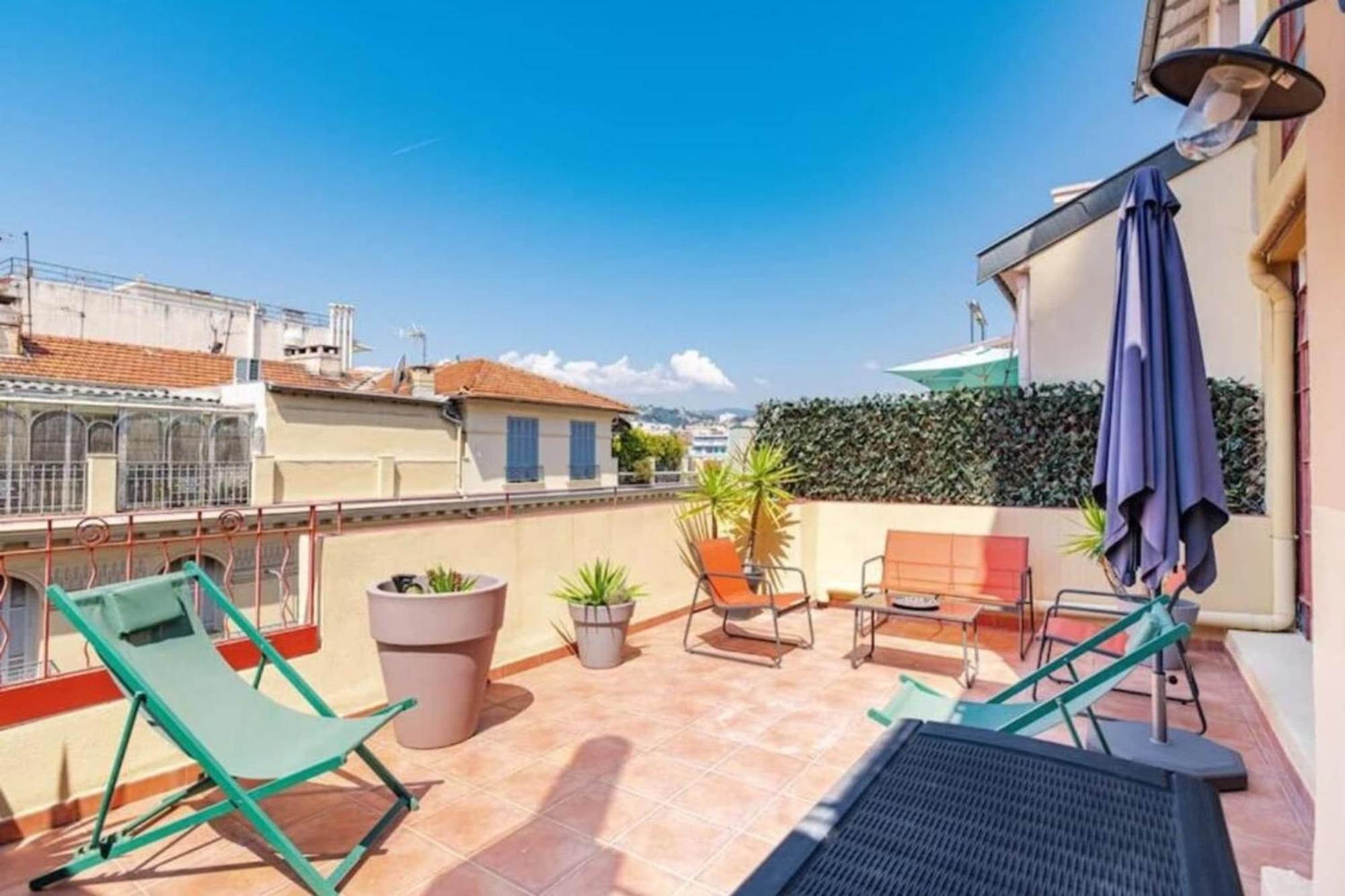 Lamartine - W Terrace And Ac Very Appartement Nice